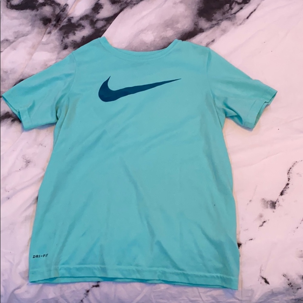 Blue Nike Dri-Fit Shirt